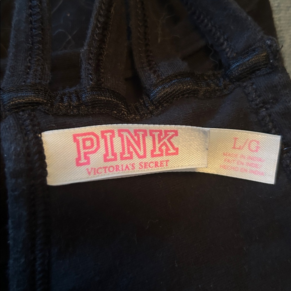 PINK Victorias Secret ladder back bralette L - Picture 3 of 4
